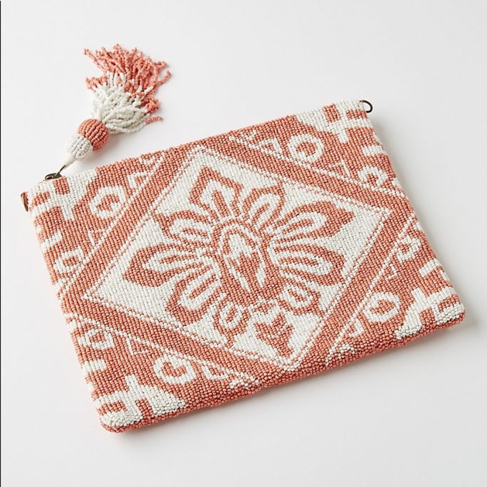 *Brand New* Anthropologie Augusta Beaded Clutch